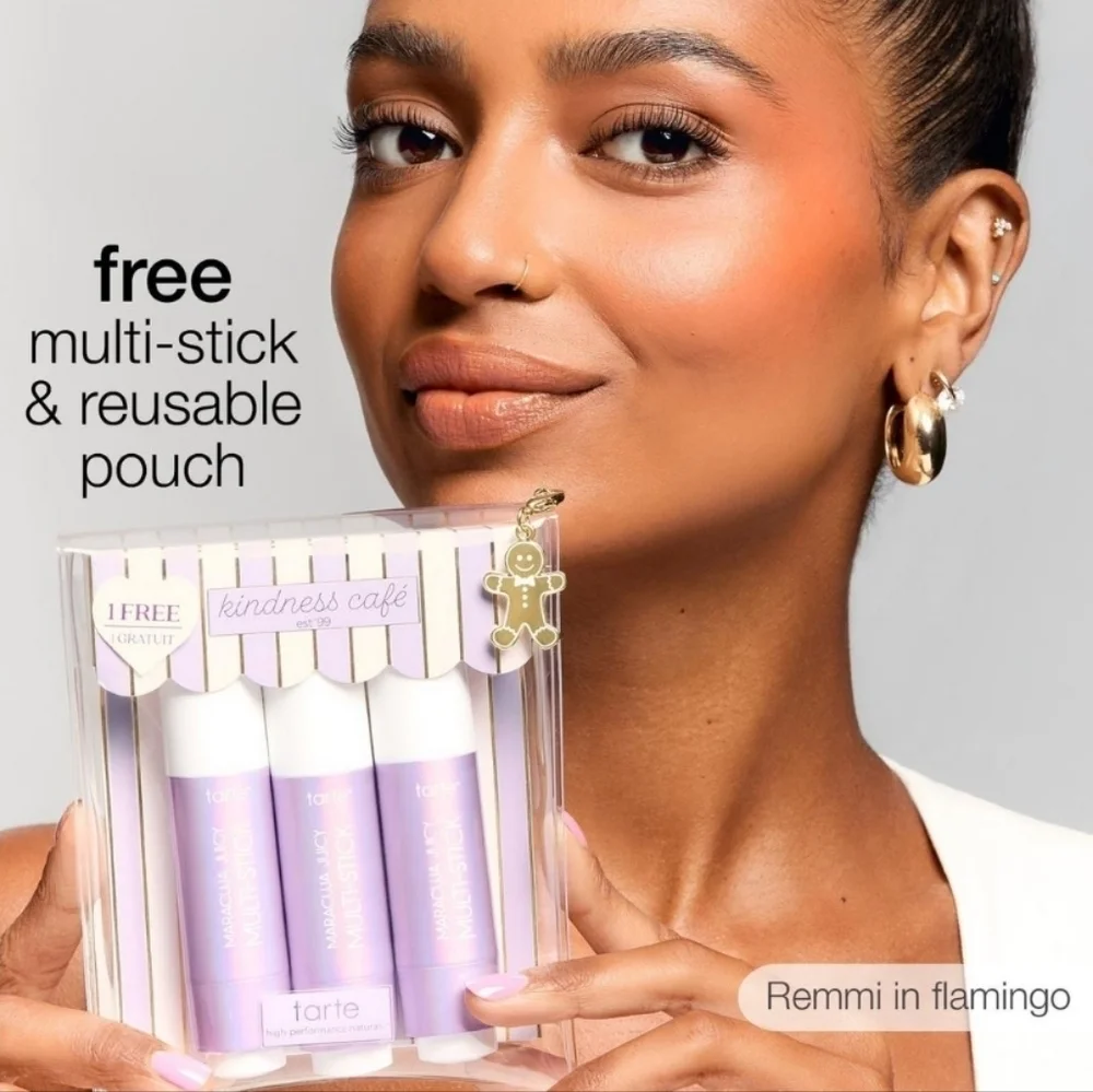 Tarte 6-Piece Limited Edition Kindness Café Maracuja Juicy Multi-stick Set, New